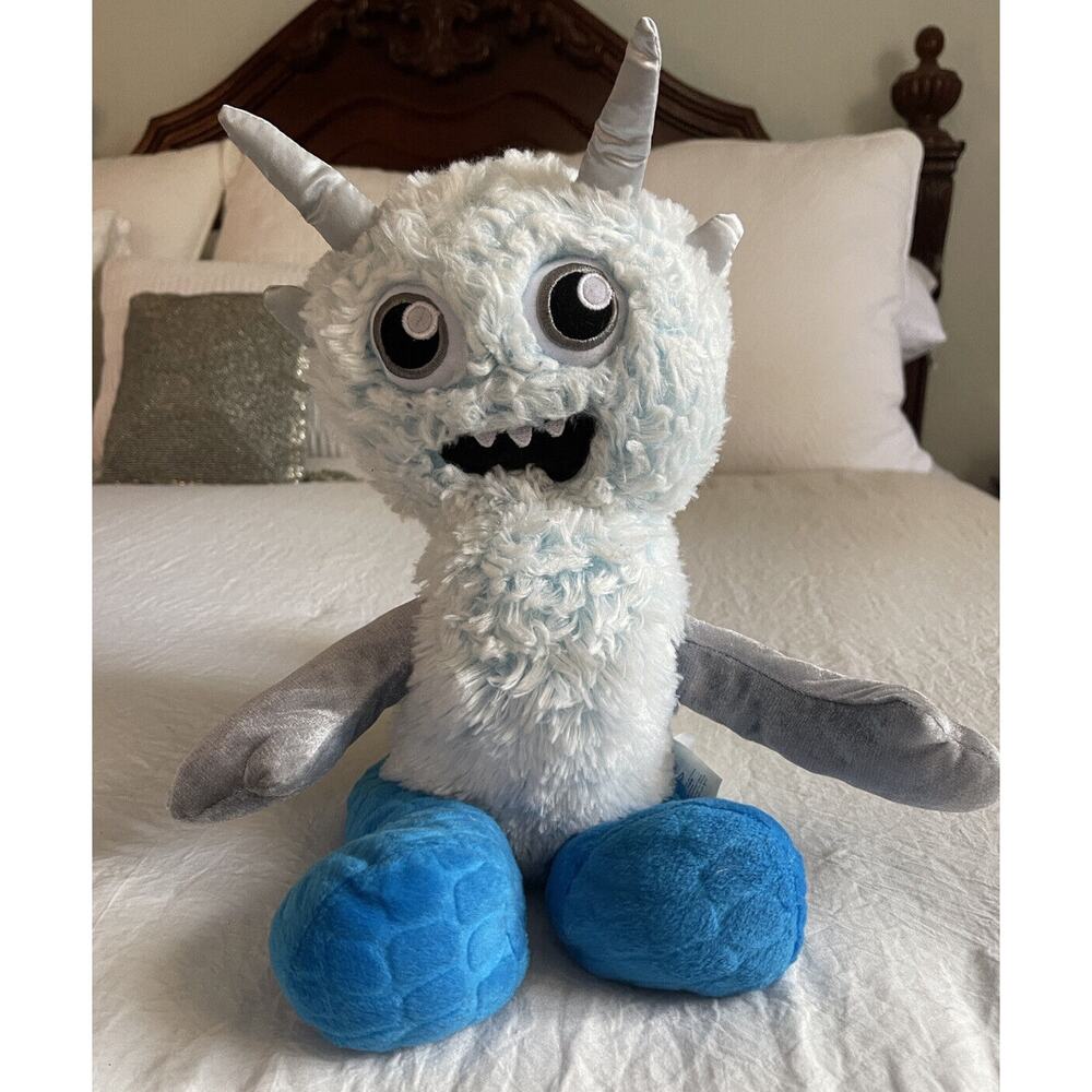 Build A Bear ice Blue Arctic Chill Monster Mixters Removable Arms Legs BAB